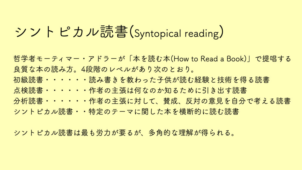 syntopical-reading